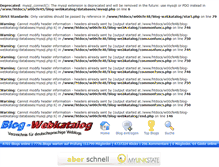 Tablet Screenshot of blog-webkatalog.de